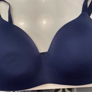 Knix Deep Blue Seamless Bra